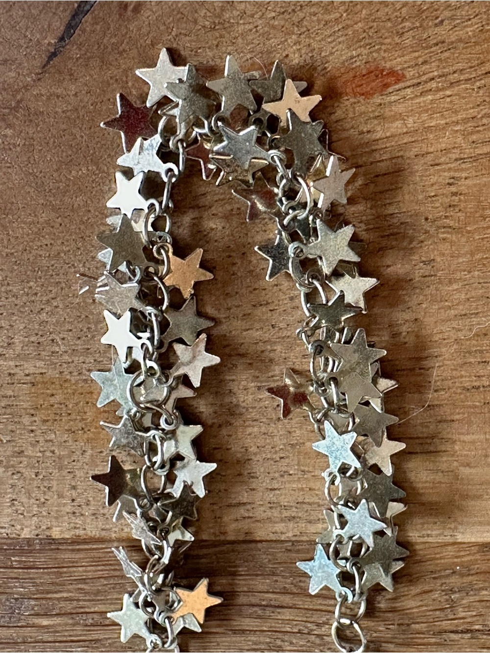 Star Charm Necklace - Multi Star Chain